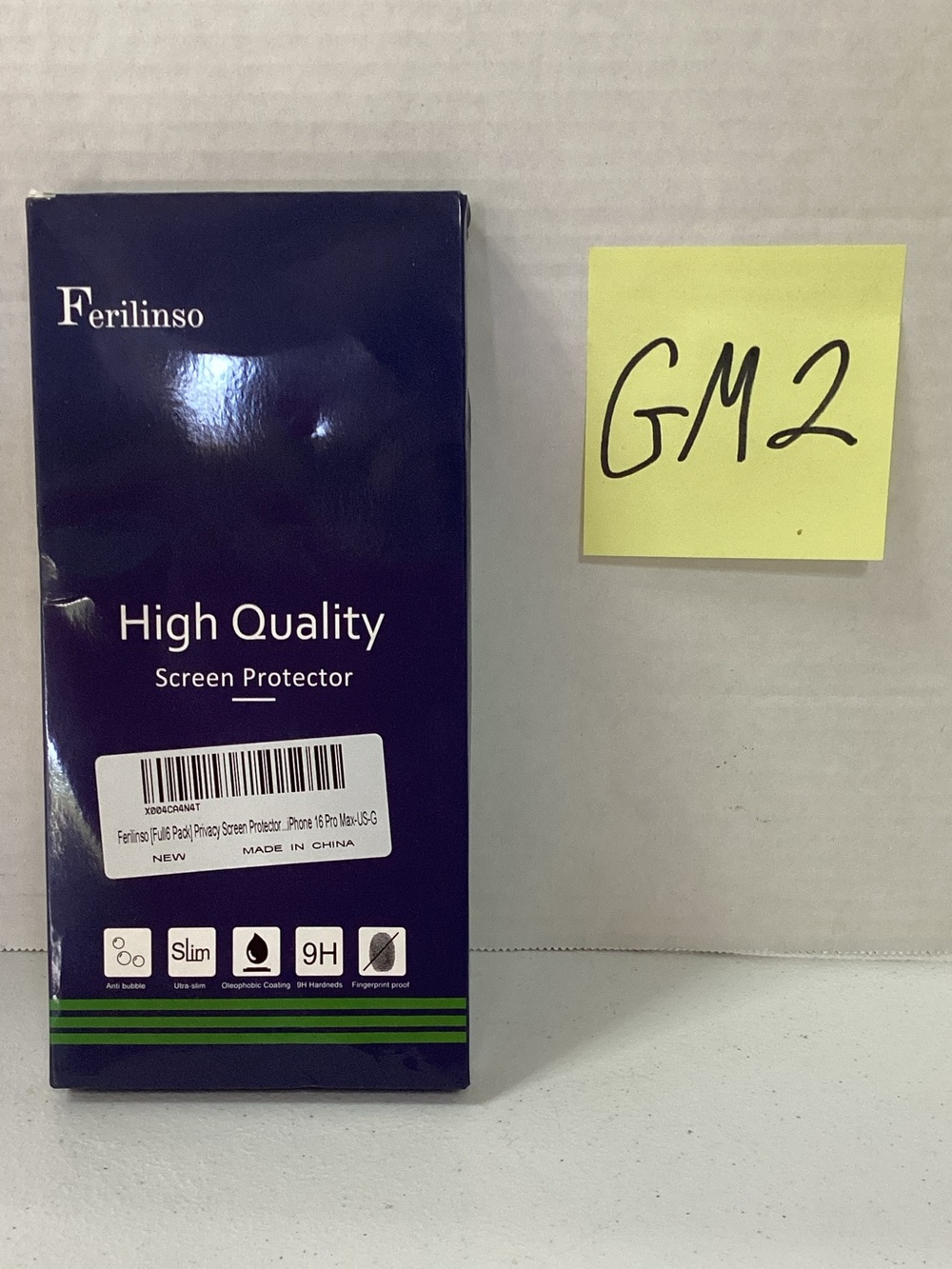 Ferilinso screen protector  for I phone 16 pro max